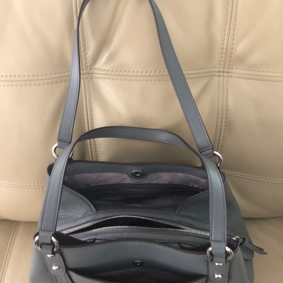 Michael Kors Handbag - Gray Leather - Picture 5 of 5